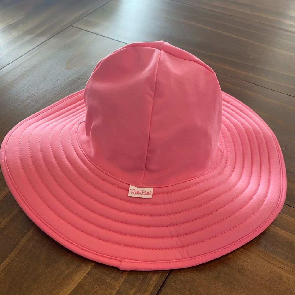 Ruffle Butts Toddler Sun Hat - never worn